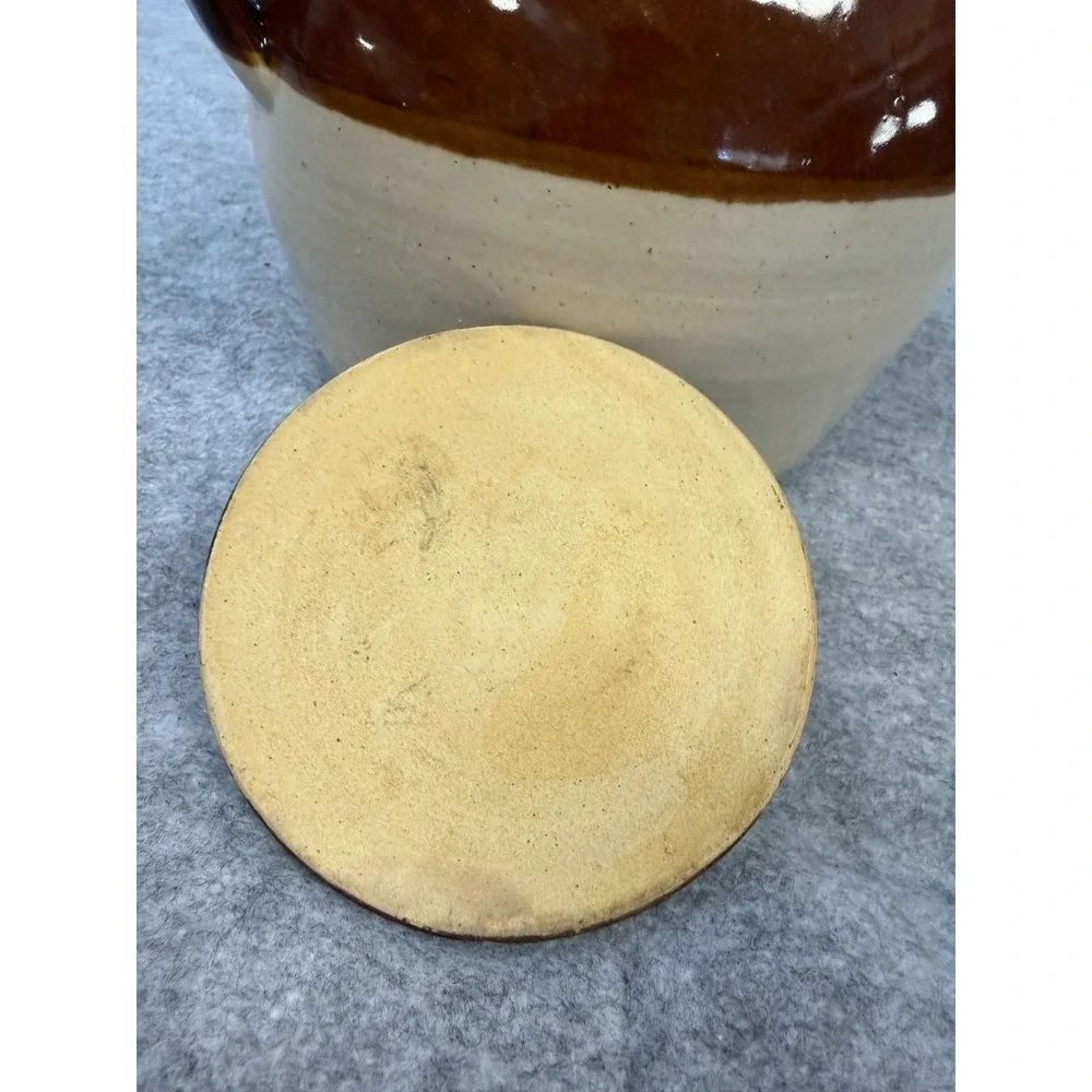 Vintage Robinson Ransbottom Stoneware Pottery Number 2 USA Made 1960s W Lid